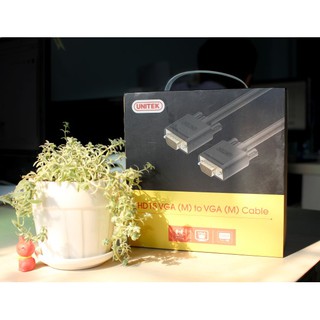 Dây cáp VGA 20m Unitek Y-C508A chính hãng,Dây VGA chống nhiễu Unitek 20m
