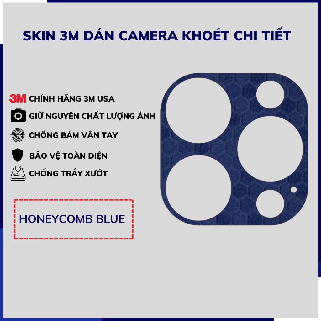 Miếng dán camera iphone 14 pro max ip 14 pro skin 3m chính hãng nhập khẩu từ USA chống trầy xướt mua 1 tặng 1