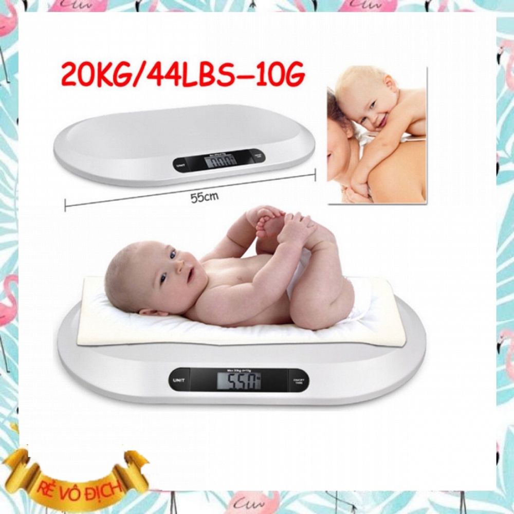 CÂN TRẺ SƠ SINH, CÂN SỨC KHỎE TRẺ EM BABY SCALE (10G-20KG)