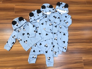 Bộ khoác nỉ HM mickey đáng yêu