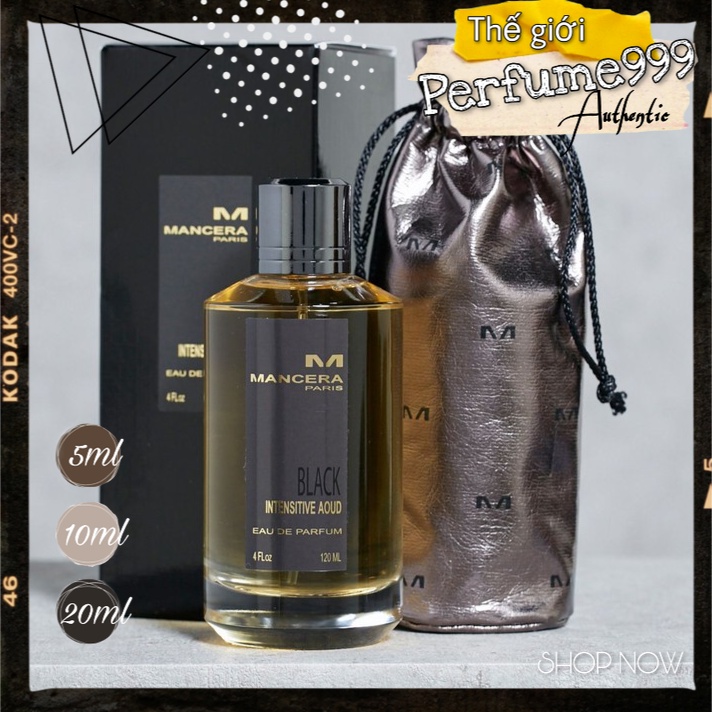 Nước hoa dùng thử Mancera Black Intensive Aoud 5ml/10ml/20ml