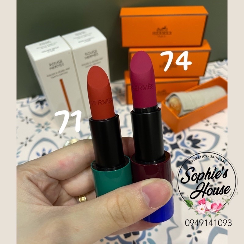 Có sẵn - Son Hermes matte / satin