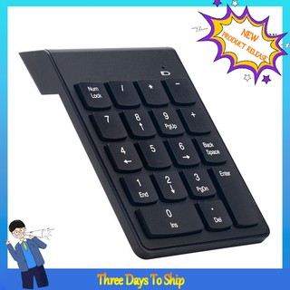 Bàn Phím Số Không Dây 18 Phím 2.4g Cho Pc / Laptop