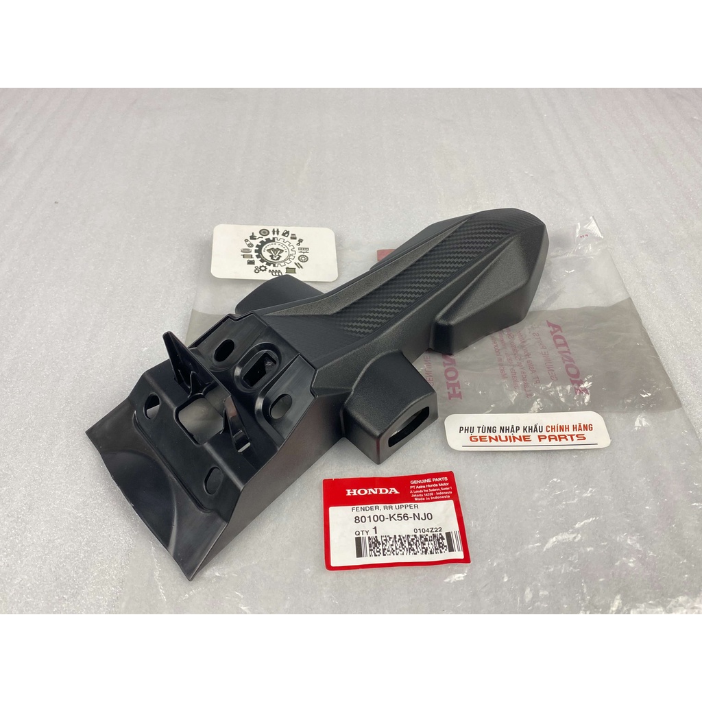 Nhựa nhám chụp đèn soi biển số GTR 150 V2 nhập Honda Indo, Chụp ốp cóc đèn 80100K56NJ0