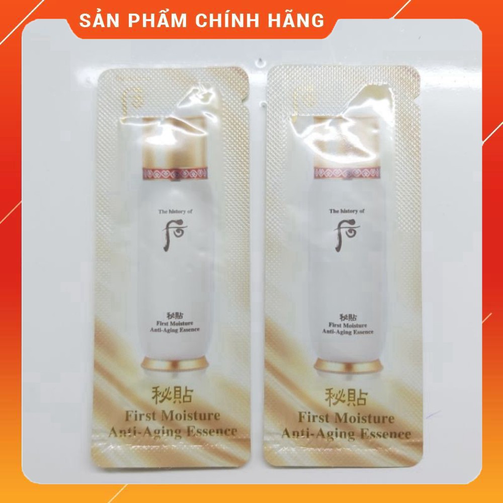 Gói tinh chất khởi nguồn Whoo Bicheop First Care Moisture Anti-Aging Essence.