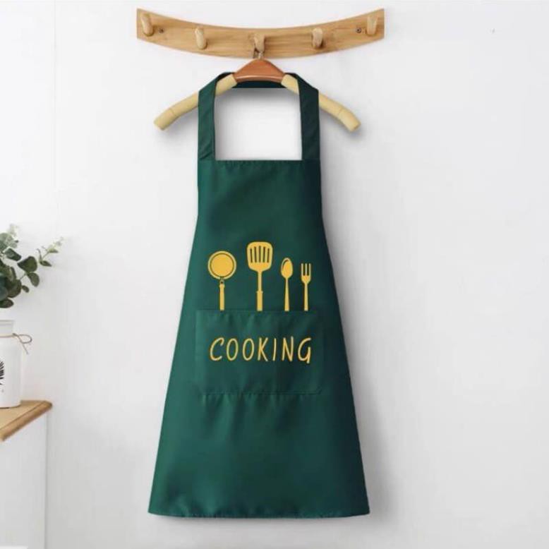 TẠP DỀ COOKING CÓ TÚI TRƯỚC BỤNG TIỆN DỤNG