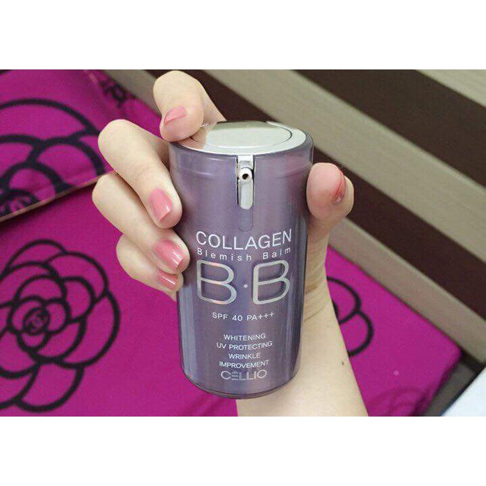 Kem nền BB Collagen Cellio 40ML- HÀNG CHÍNH HÃNG CS52