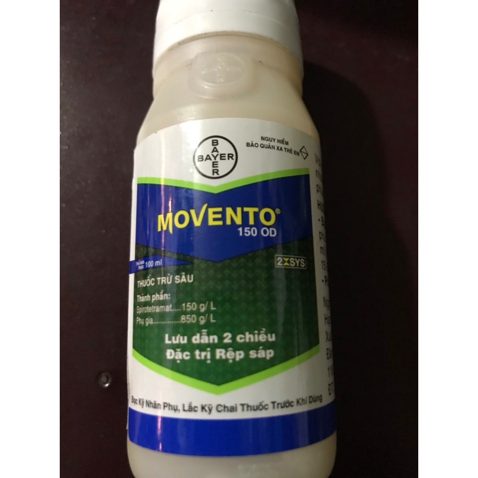 Siêu trị RỆP SÁP MOVENTO Lọ 100ml VƯỜN XANH HẠ LONG