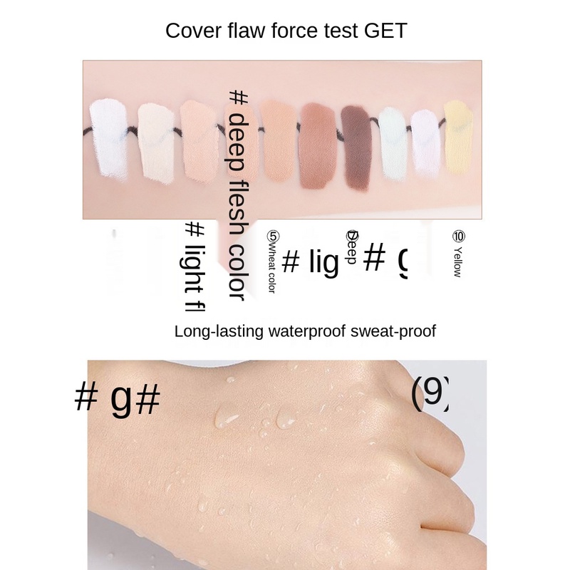 Kem Che Khuyết Điểm Làm Sáng Da Nhiều Màu Tùy Chọn