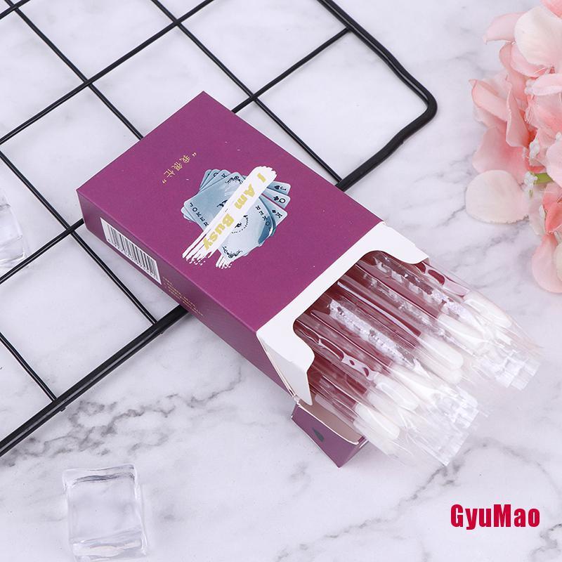 Bộ 20 Cây Tăm Bông Cotton Dùng Để Trang Điểm Son Môi Chất Lượng Cao