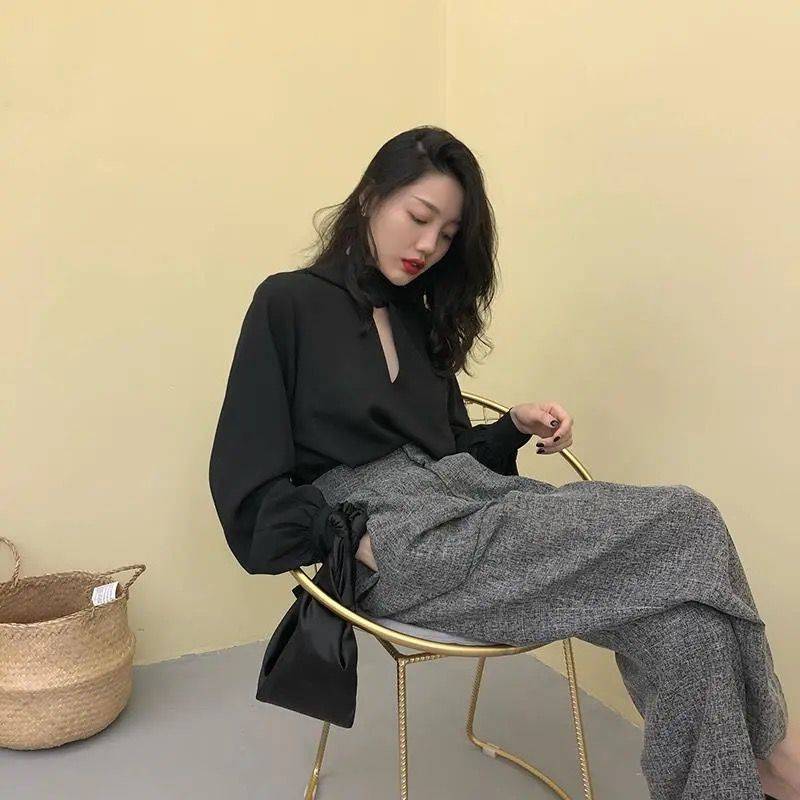 Áo sơ mi tay dài thời trang trẻ trung cá tính cho nữ