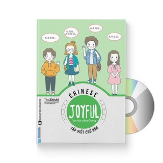 SÁCH - Joyful Chinese – Vui học tiếng Trung – Tập viết chữ Hán + DVD quà tặng