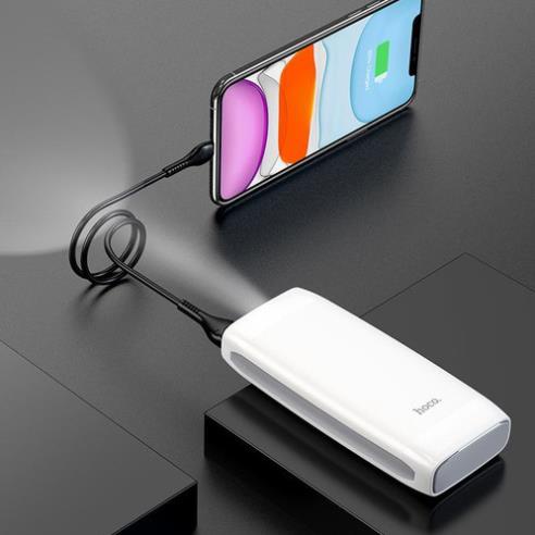 Pin sạc dự phòng Hoco J64 10000mah 2 cổng USB 2.0A có đèn led/ hỗ trợ sạc nhanh.