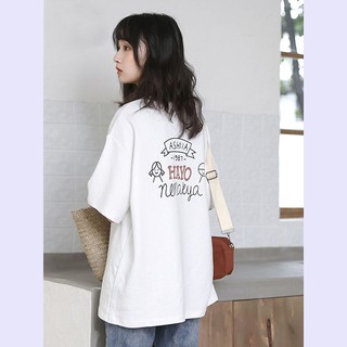 Áo Thun Nữ Tay Lỡ Unisex In Hình Logo HAYO DLX