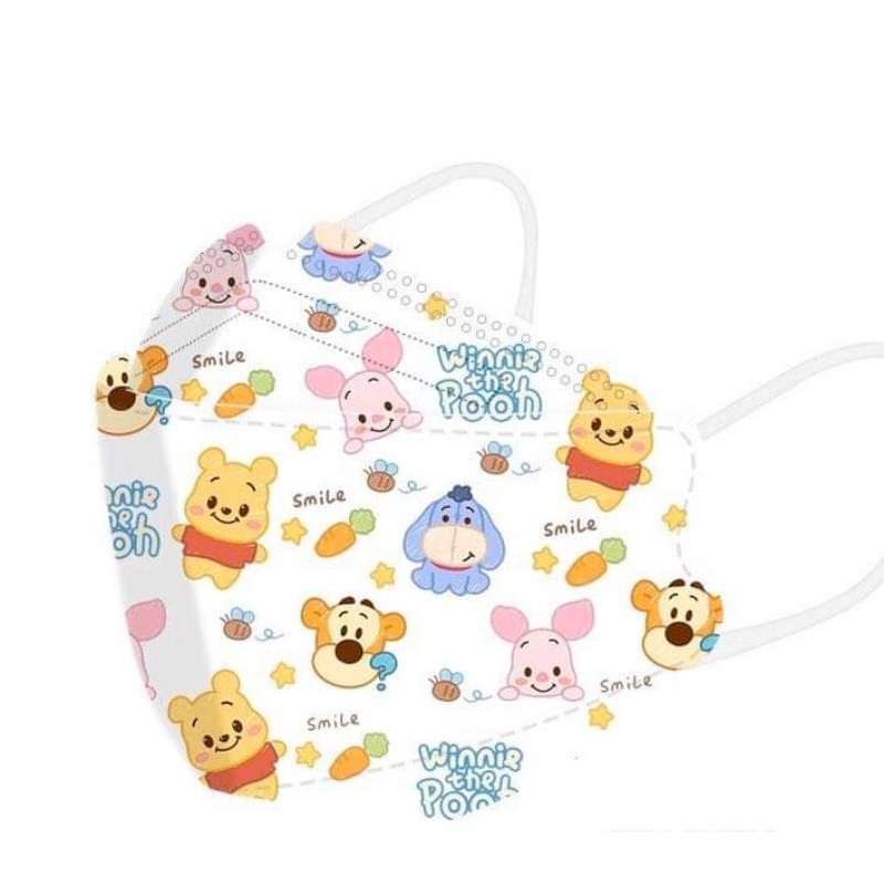 [ Mẫu Mới Về Có Sẵn ] Khẩu Trang KF94 Người Lớn Hoạ Tiết Dễ Thương 1 Túi 10 Chiếc