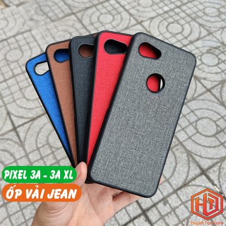 Ốp lưng Google Pixel 3A , 3A XL vân vải jean nhiều màu