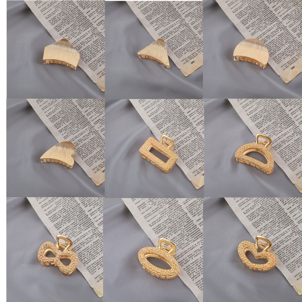 Kẹp Tóc Nơ Kim Loại Thời Trang Xinh Xắn Cho Nữ