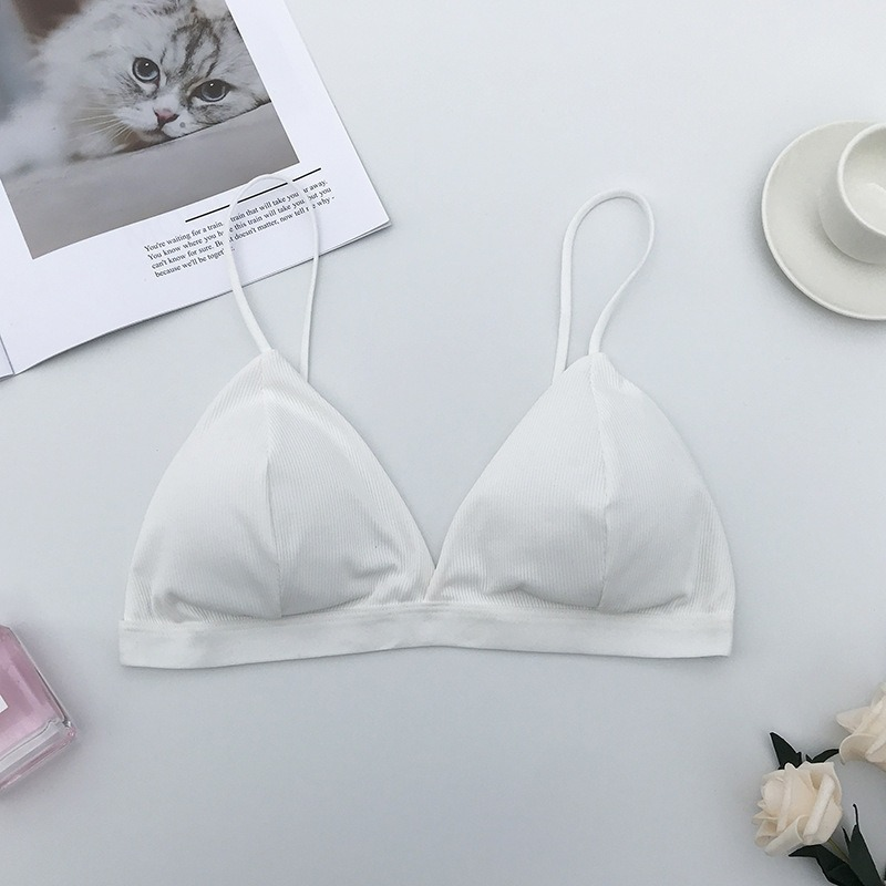 Áo ngực không đường may cổ chữ V quyến rũ đơn giản dành cho nữ