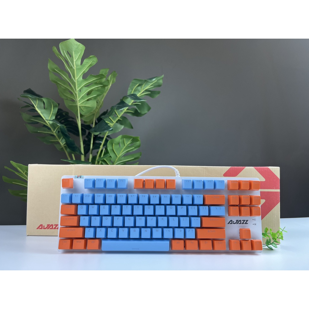 Bàn phím cơ AJAZZ AK40 multi LED red blue brown Switch chính hãng ajazz - Bảo hành chính hãng 24 tháng toàn quốc
