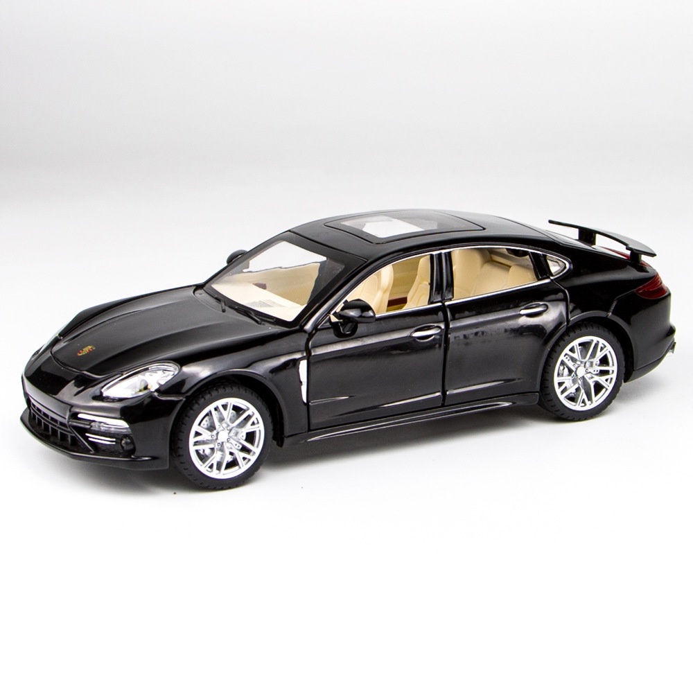 Xe mô hình tỉ lệ 1:24  Porsche Panamera hãng Chezhi chất liệu kim loại, có đèn và âm thanh