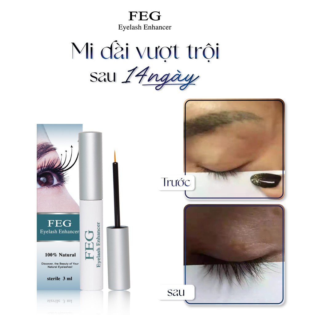 DƯỠNG MI FEG EYELASH ENHANCER ĐẸP HƠN DÀI HƠN (CHÍNH HÃNG)