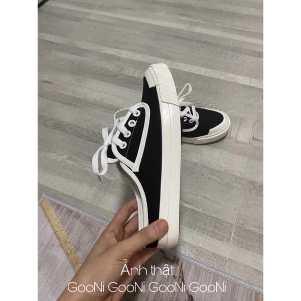 Giày thể thao, giày sneaker dẫm gót tiện dụng năng động phong cách thời trang dành cho nữ