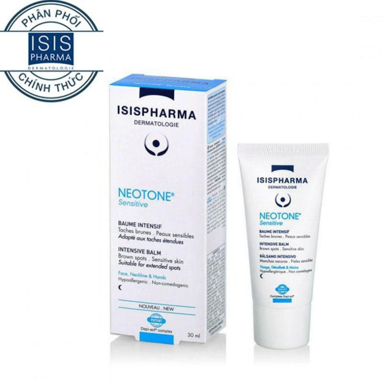 [CHÍNH HÃNG] Isis Pharma Kem Hỗ Trợ Giúp Làm Giảm Nám Cho Da Nhạy Cảm Neotone Sensitive 30ml