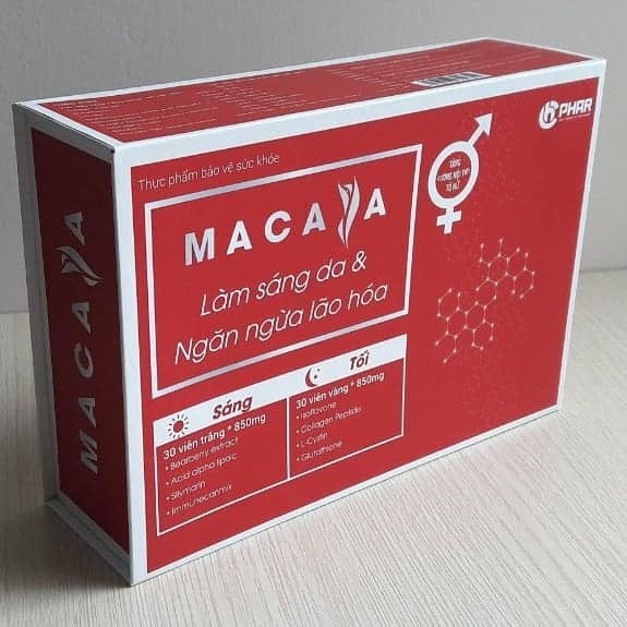 Viên uống sáng da MACASA - Bổ sung Collagen, Glutathione làm sáng da và ngăn ngừa lão hóa
