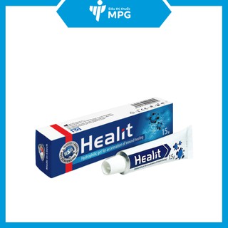 Healit gel 15g - Gel bôi vết thương hở cấp và mạn tính