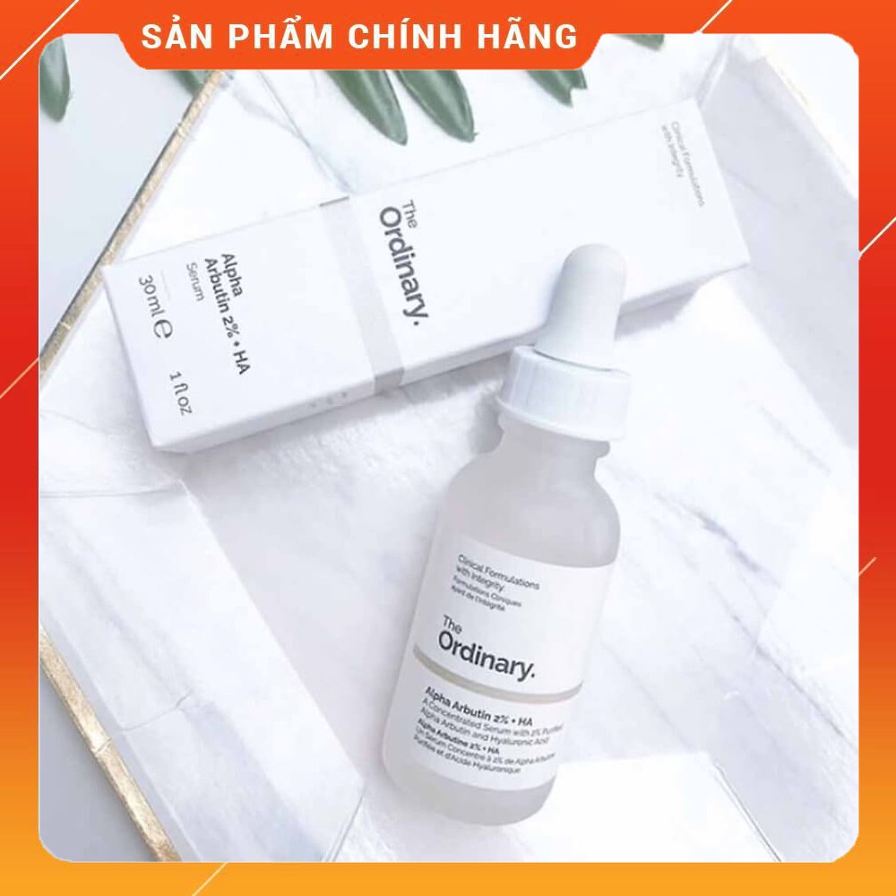 Serum dưỡng trắng The Ordinary Alpha Arbutin 2% + HA