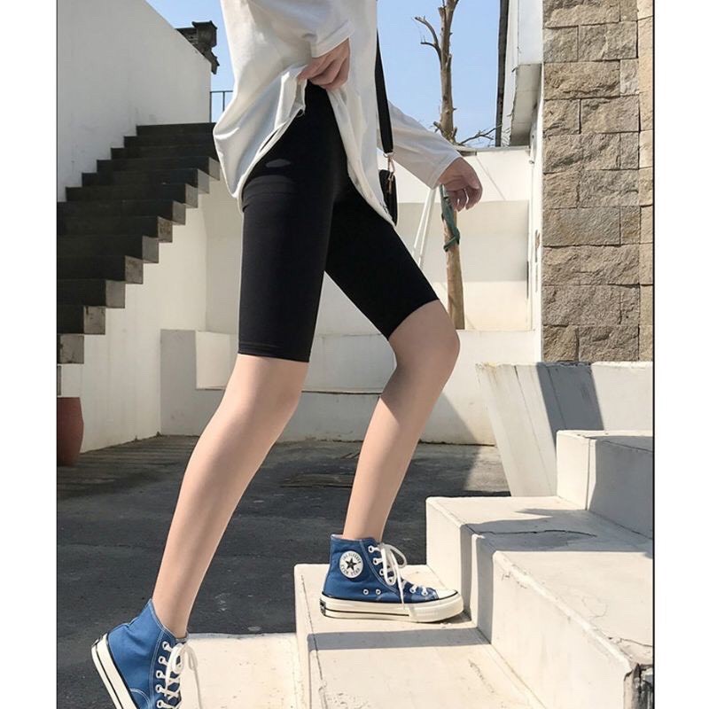 Quần Legging lửng nữ chất Umi nâng mông co dãn 4 chiều_𝐐𝟏𝟕