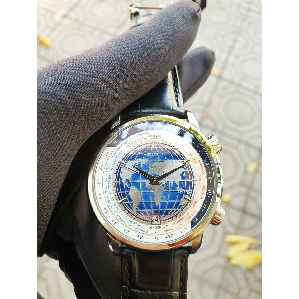 ĐỒNG HỒ NAM AGELOCER WORLD TIME 5201A1