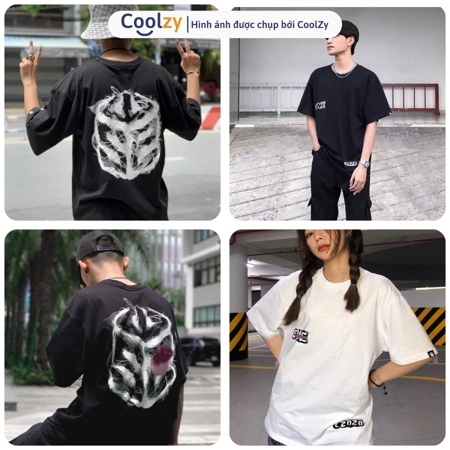 Áo Thun Tay Lỡ SWE Nam Nữ Cotton 100% Cao cấp. Áo thun Ulzzang form rộng Unisex nam nữ phong cách | CoolZy