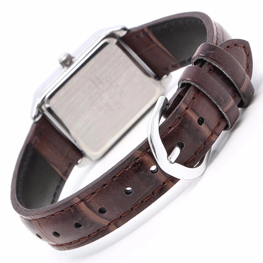 Đồng hồ nữ dây da Casio chính hãng Anh Khuê LTP-V007L-7E2UDF