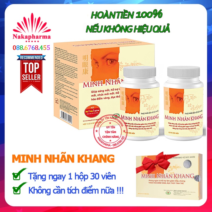 Minh Nhãn Khang 180v tặng ngay hộp 30v