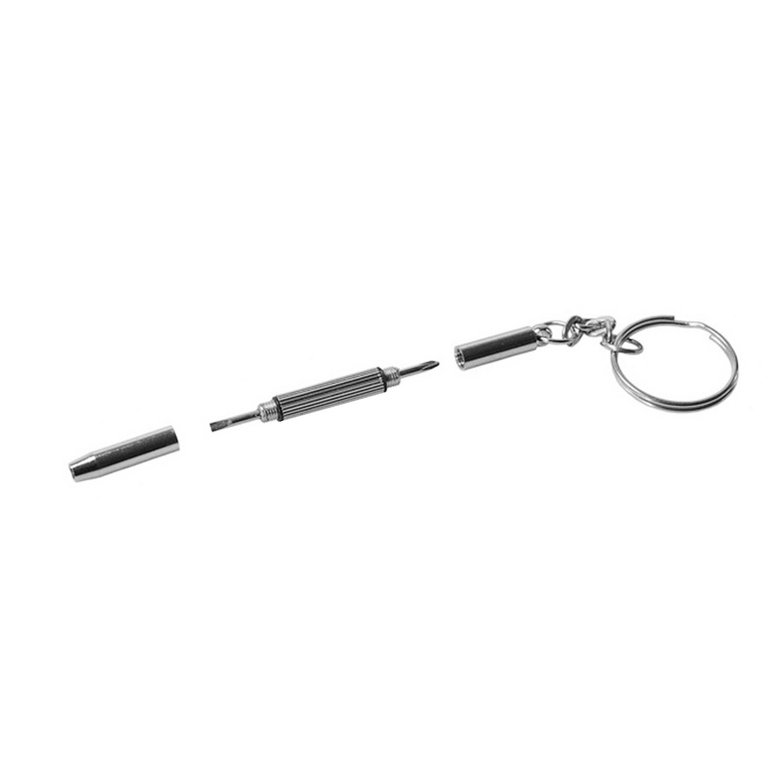 3in1 Eyeglass Screwdriver Sunglass Watch Repair Kit with Keychain