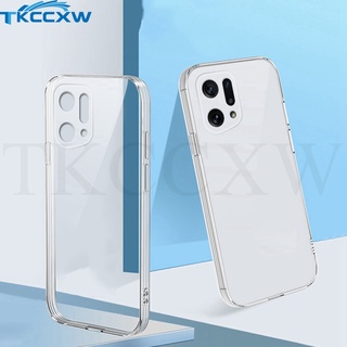 Ốp Điện Thoại Silicon Trong Suốt Hình Vuông Cho OPPO F11 F19 Pro+ F19S F1S F5 Youth F15 Find X5 X3 Pro X5 X3 X2 Lite X2 X3 Neo