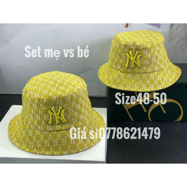 Nón cặp Mẹ (Con) - combo 1 set 2 Mũ vành NY Mẹ vs Bé xinh xắn