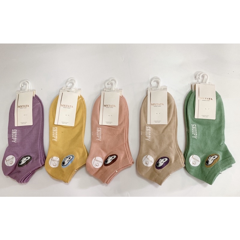(sét 5 đôi) tất nữ ngắn cổ, chất cotton mềm mịn, lì loại đẹp, hoạ tiết trẻ trung, dễ phối đồ. SUMO Underwear.