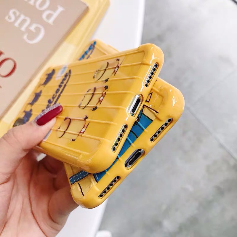 Ốp lưng Iphone FREESHIP 50K MINION mắt bự silicone TPU cho iPhone 6/6s/6plus/6sPlus/7Plus/8Plus/X/Xs