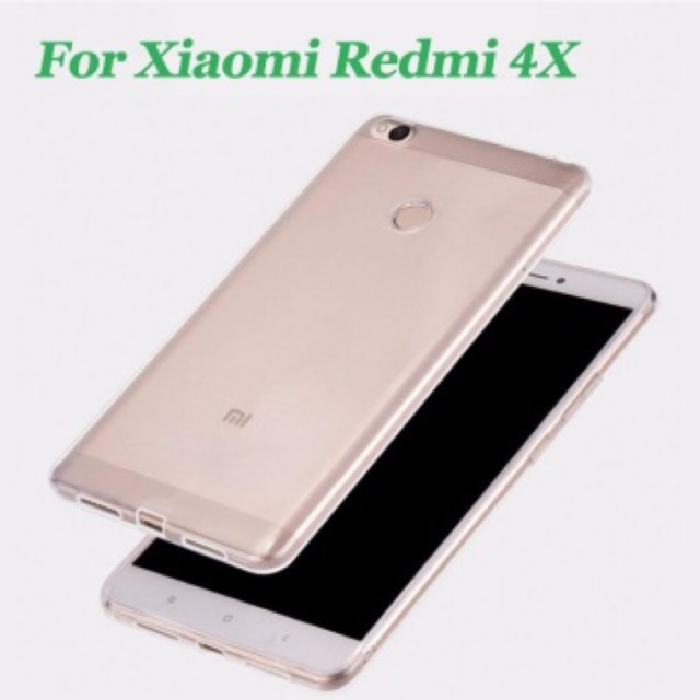 ốp dẻo Silicon trong suốt Redmi 4X