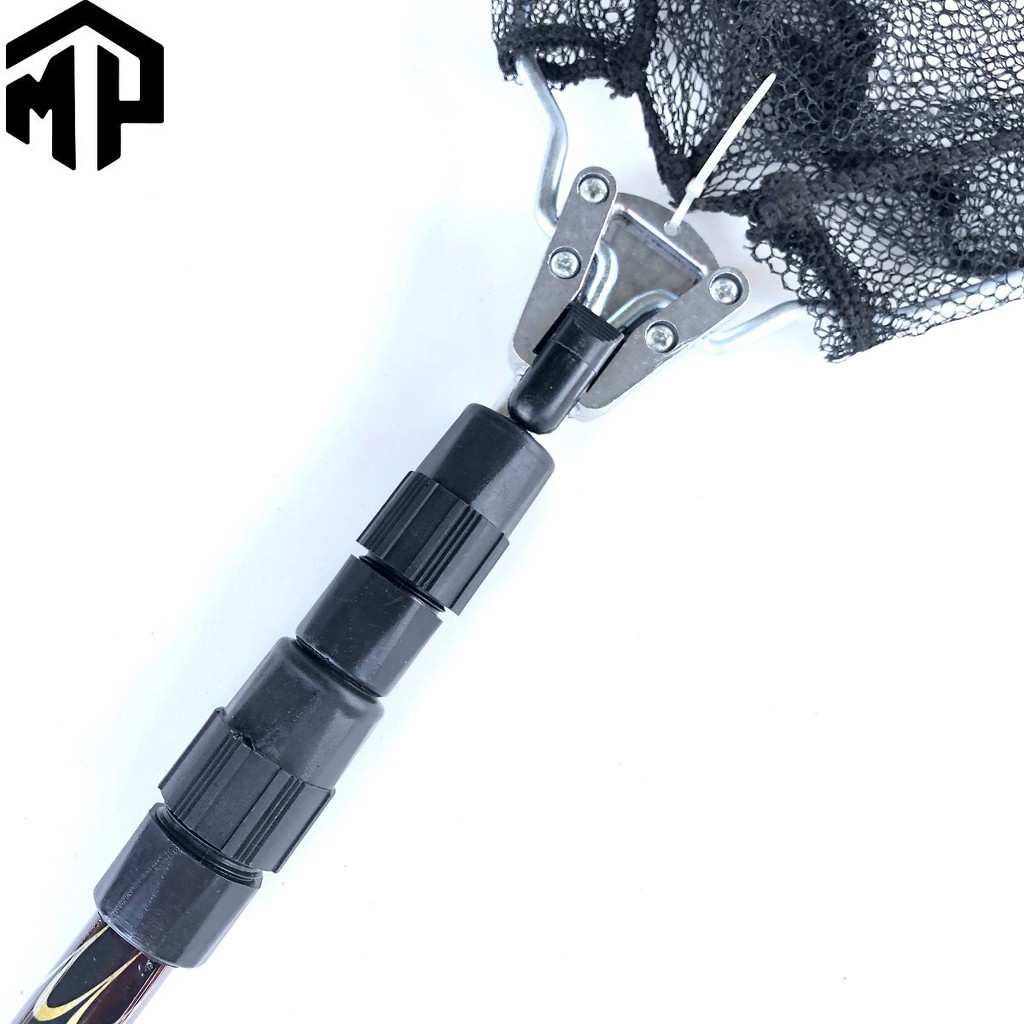 Vợt vớt cá GW , dài 1m5 , vành tam giác thu gọn 55cm hàng chuẩn y hìnhg