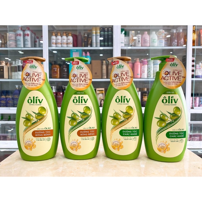 Dầu Gội Dưỡng Tóc Chắc Khoẻ Ôliv Chai Vòi 650ml