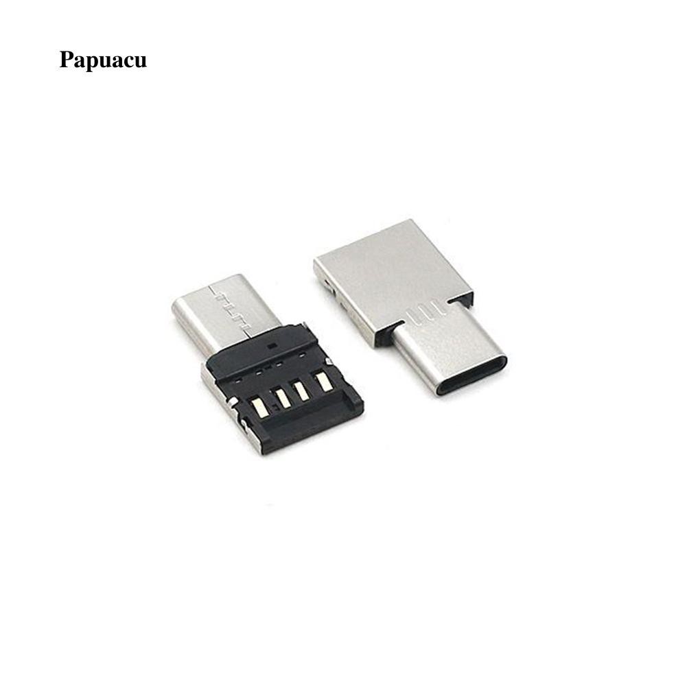 Dây cáp kết nối âm thanh Type C sang USB OTG cho Macbook