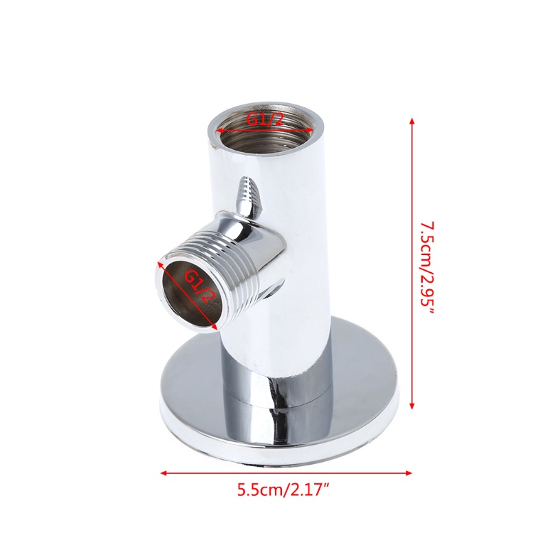 Giá Đỡ Vòi Hoa Sen Gắn Tường Bằng Đồng Thau Mạ Chrome