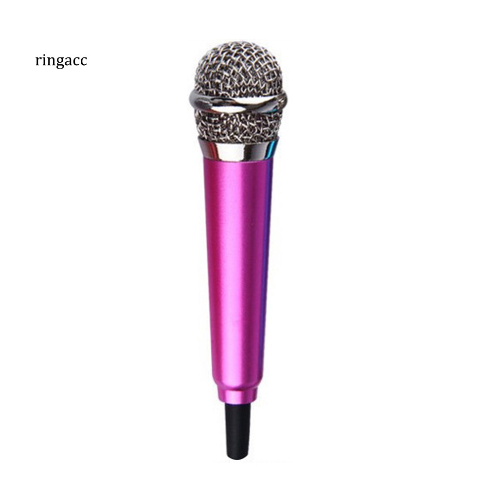 Micro Mini Có Dây Giắc Cắm 3.5mm Dùng Để Hát Karaoke Cho Điện Thoại / Laptop