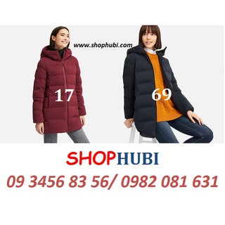 Áo khoác lông vũ dáng dài dày Nữ Uniqlo Nhật 2018-2019