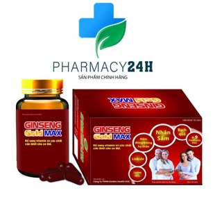 [Chính Hãng] GINSENG GOLD MAX (CHAI) Bổ sung vitamin và các dưỡng chất cần thiết giúp bồi bổ, nâng cao sức khỏe