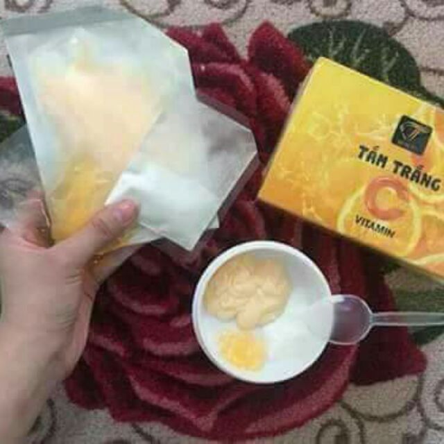 Tắm trắng cam