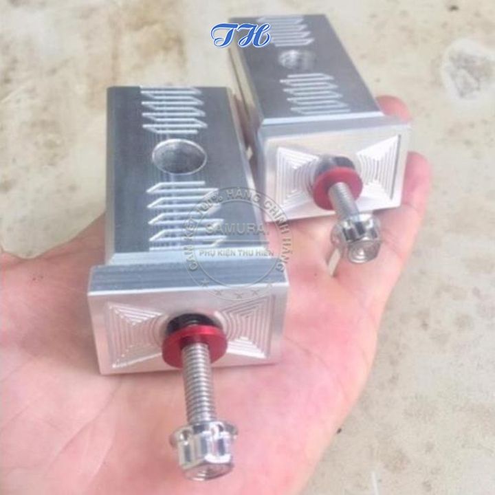 Pát Tăng Sên Âm Jupiter Pát Pas Bát Pass Tăng Sên Jupiter Nhôm CNC Không Gỉ, Có Rãnh Thoát Nước, Lắp Như Zin